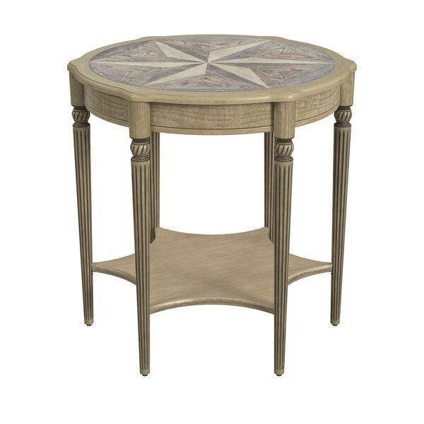 Bainbridge Antique Beige Side Table, image 5