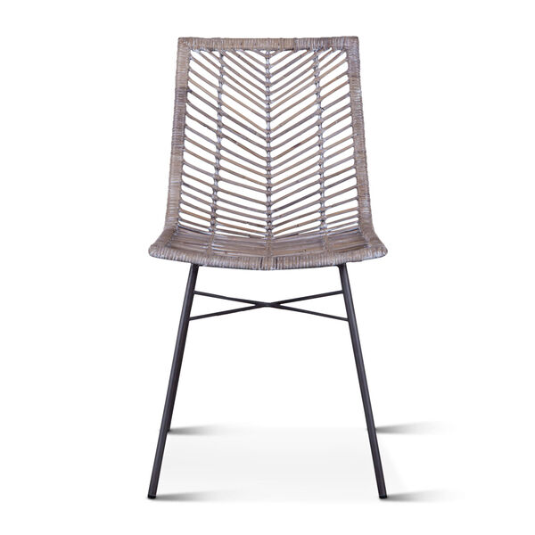 Bali Gray Whitewash Dining Chair, Set of 2, image 1