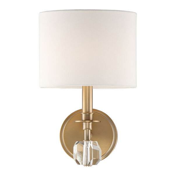 Chimes Vibrant Gold One-Light Wall Sconce, image 1