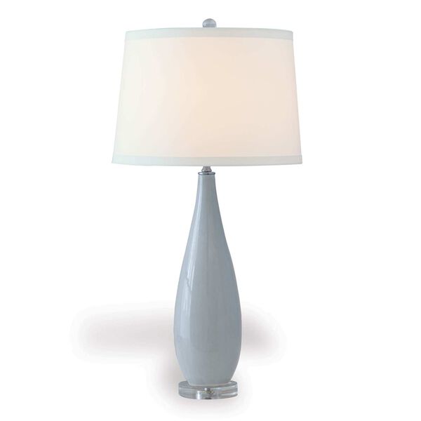 Emma Smoke One-Light Table Lamp, image 1