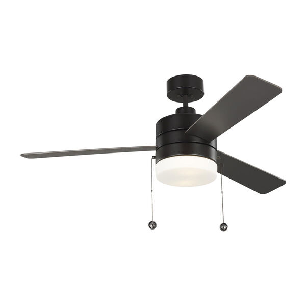 Syrus Oil Rubbed Bronze 52-Inch Two-Light Ceiling Fan, image 1