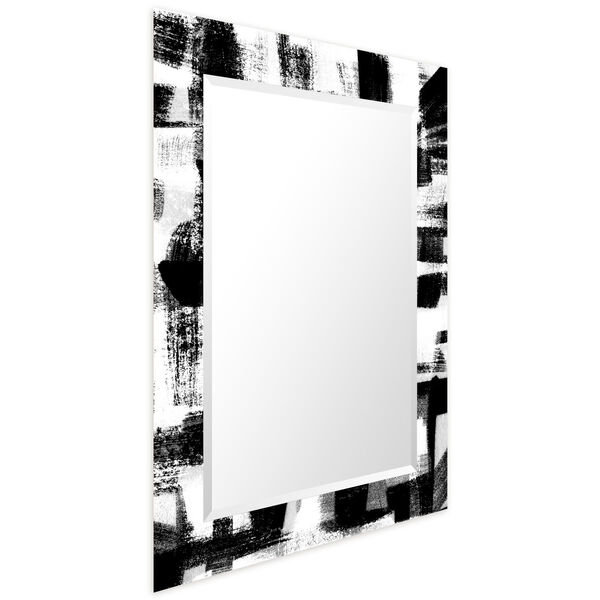 Jam Session Multicolor 40 x 30-Inch Rectangular Beveled Wall Mirror, image 2