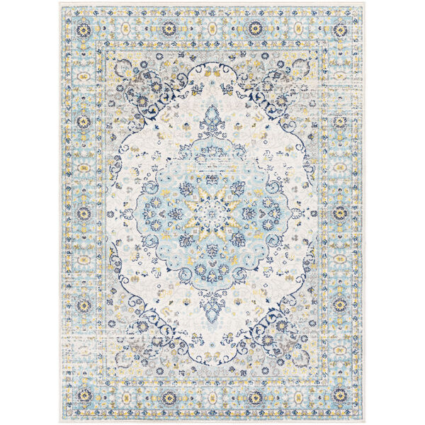 Chester Aqua Rectangle 7 Ft. 10 In. x 10 Ft. 3 In. Rugs, image 1