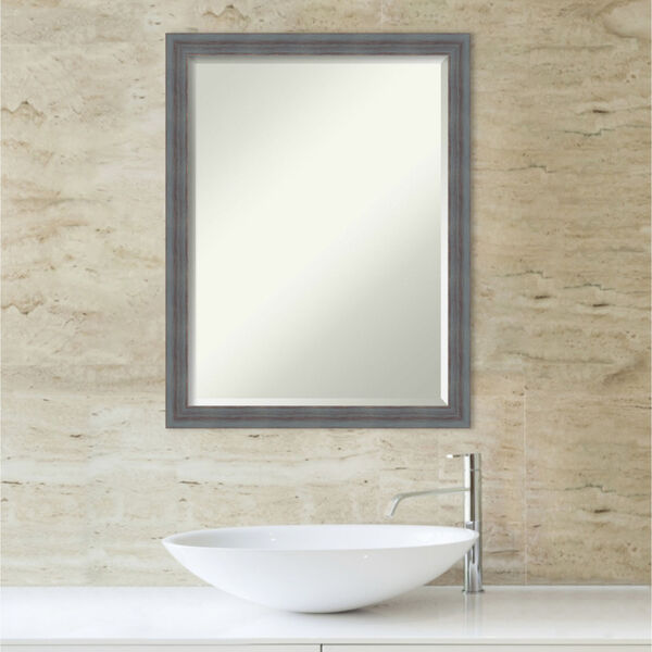 Dixie Gray 20W X 26H-Inch Bathroom Vanity Wall Mirror, image 5