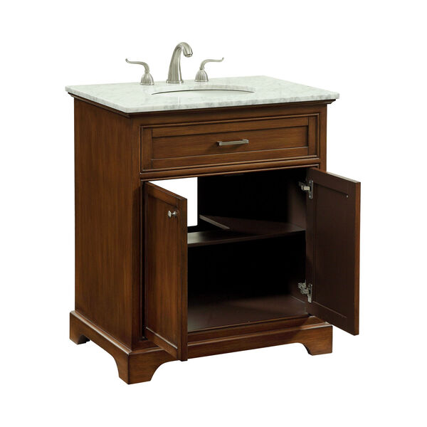Americana Teak 30-Inch Vanity Sink Set, image 4