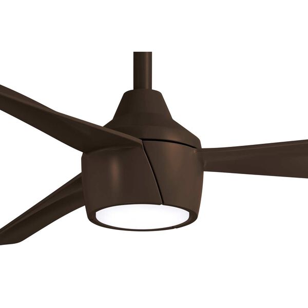 Skinnie Oil Rubbed Bronze 44-Inch LED Outdoor Ceiling Fan, image 3