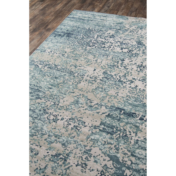 Genevieve Blue Rectangular: 7 Ft. 9 In. x 9 Ft. 10 In. Rug, image 3