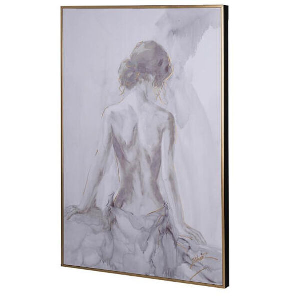 Artists Figure Sketches Gray and Gold 33 x 48-Inch Framed Wall Art, Set of 2, image 5