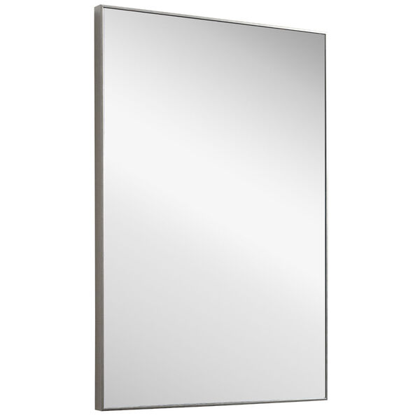Uptown Silver Rectangular Wall Mirror, image 6