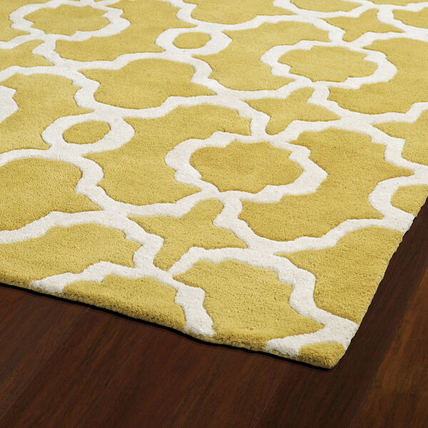 Revolution Yellow Hand Tufted 11Ft. 9In Round Rug, image 4
