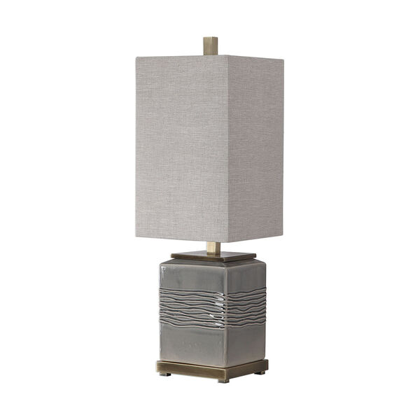 Covey Gray One-Light Buffet Lamp, image 2
