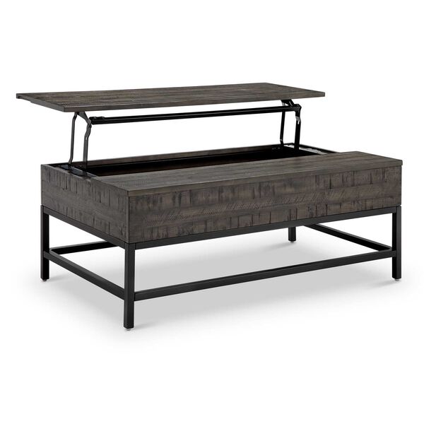 Parker Distressed Whiskey Lift Top Cocktail Table, image 3