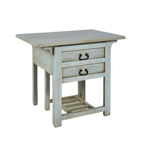 Remi Light Seafoam Desk with Chair, image 2
