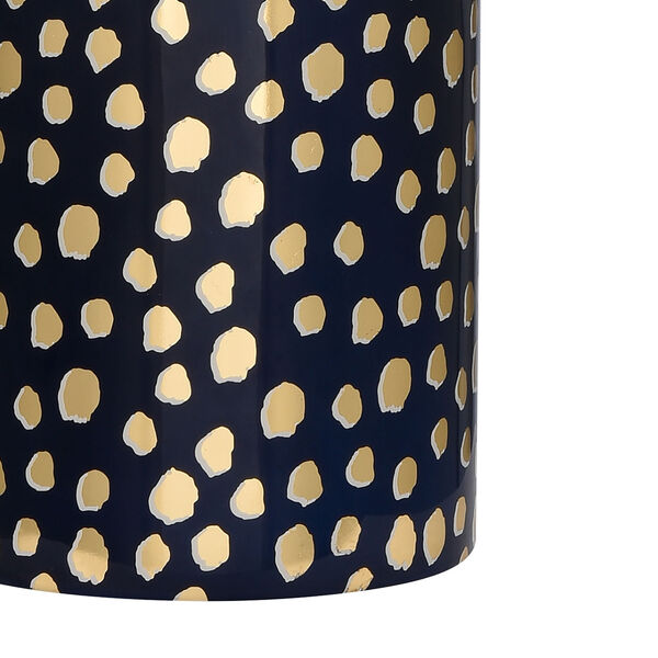 Signe Navy and Gold One-Light Table Lamp, image 5