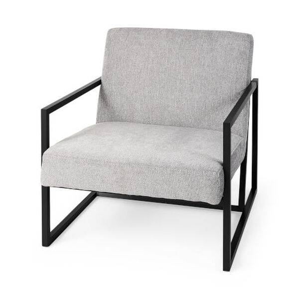 Armelle Gray Accent Chair, image 1