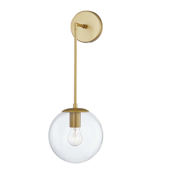 Leigh Gold One-Light Wall Sconce, image 1
