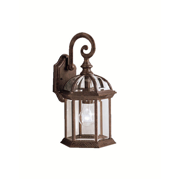 Tannery Bronze Cast Aluminum Outdoor Wall-Mounted Lantern, image 1