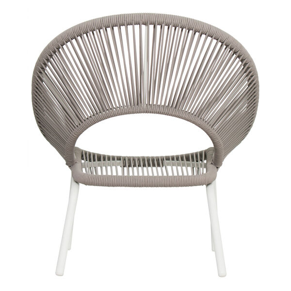 Archipelago Ionian Lounge Chair in Coconut White, Cardamom Taupe, image 2