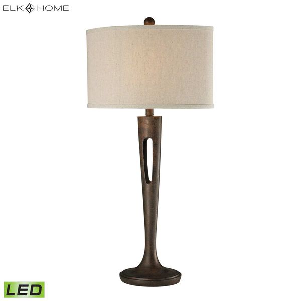 Martcliff Burnished Bronze LED Table Lamp, image 2