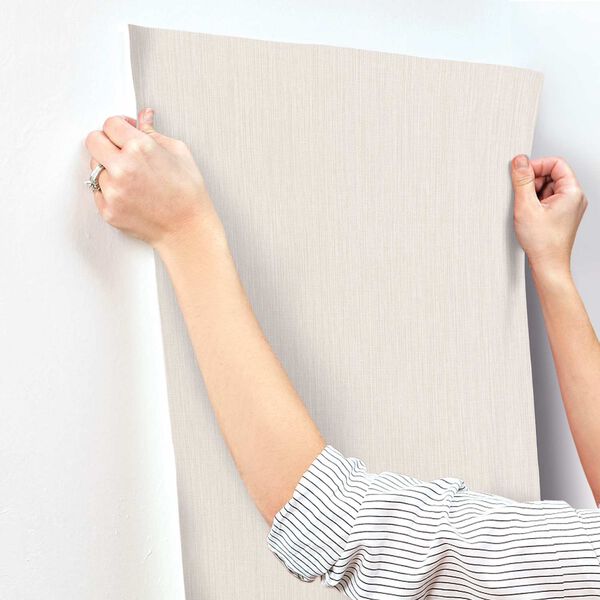 Paloma Texture Linen Wallpaper, image 4