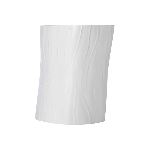 Paseo White and Smoked Truffle Outdoor Accent Table, image 4