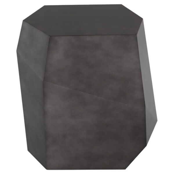 Gio Lacquered Pewter Side Table, image 2
