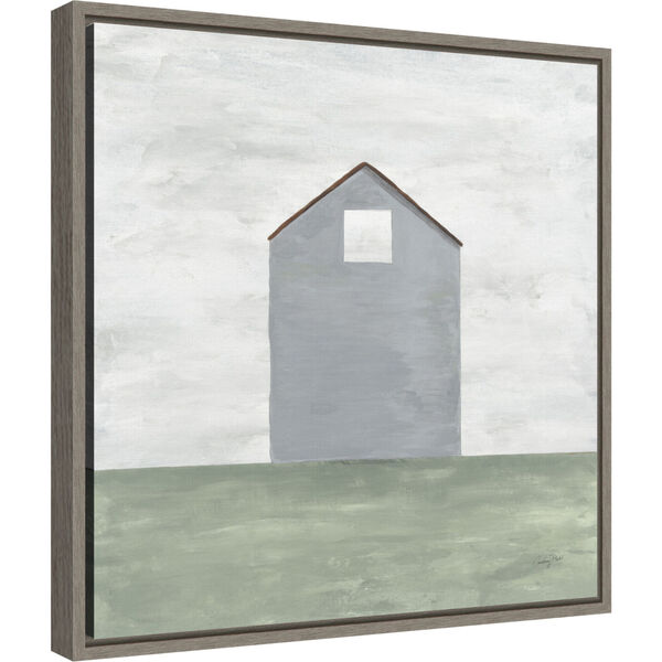 Courtney Prahl Gray Rural Barn Simplicity III 16 x 16 Inch Wall Art, image 2