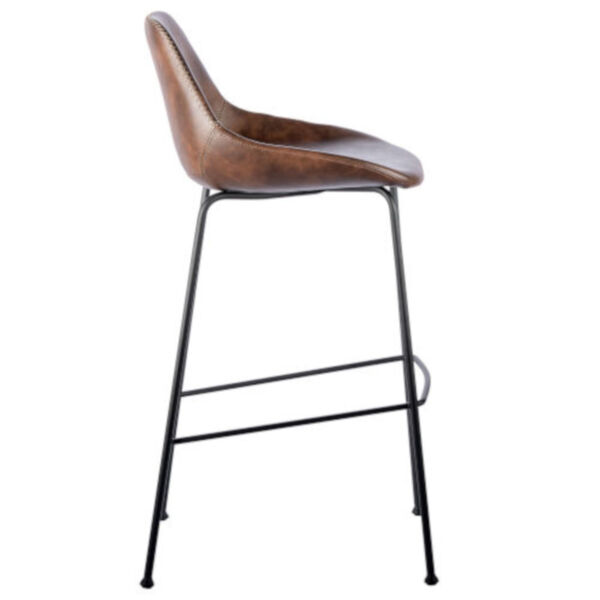 Emerson Brown Leatherette Bar Stool, Set of 2, image 3
