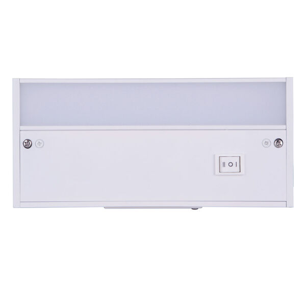 White 8-Inch LED Under Cabinet Light Bar, image 1