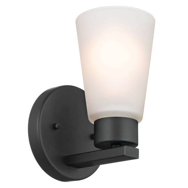 Stamos Black One-Light Wall Sconce, image 2