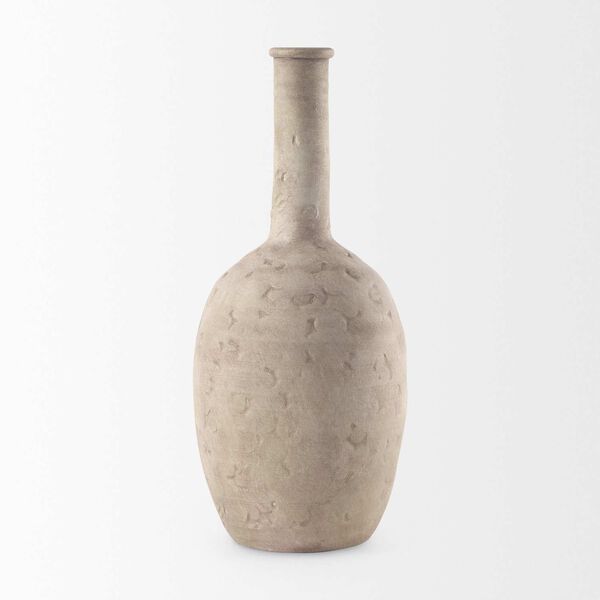 Zenni Beige Ceramic Vase, image 2