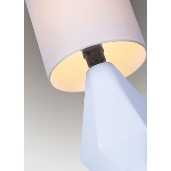 Mason White One-Light Table Lamp, image 2