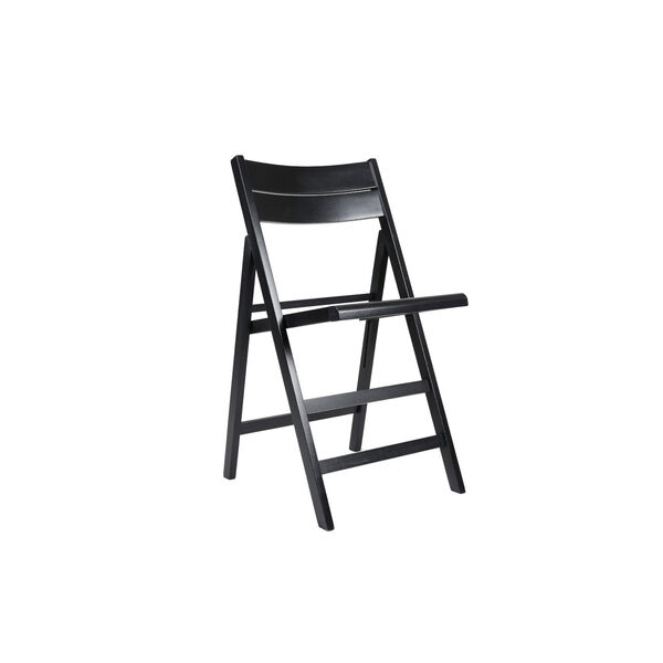 Rinaldo Black Stain  Folding Chair, Set of Two, image 1
