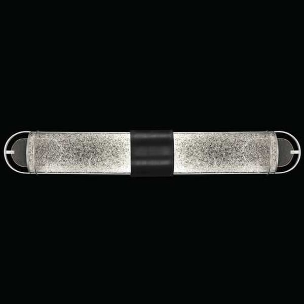 Bond Black Silver Diamond Blanket Two-Light ADA Bath Bar, image 1