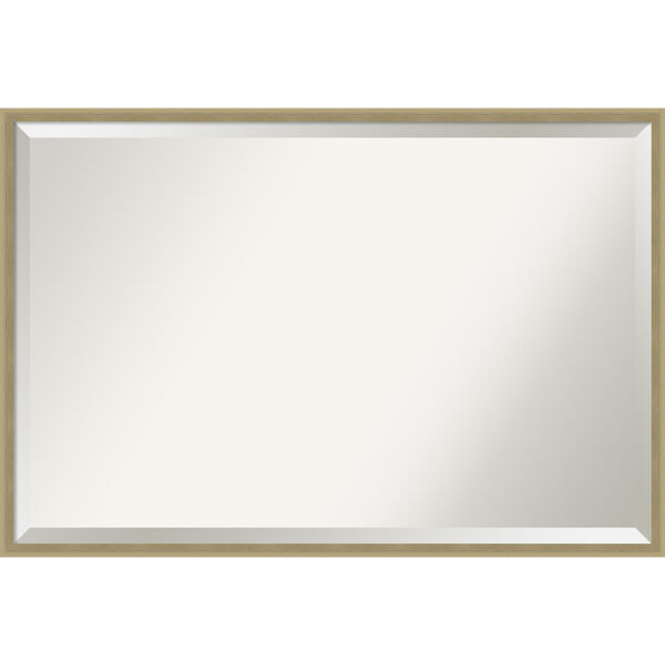 Lucie Champagne 37W X 25H-Inch Bathroom Vanity Wall Mirror, image 1