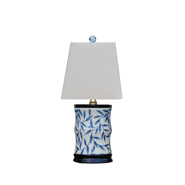 Porcelain Ware Blue and White 15-Inch One-Light Table Lamp, image 1
