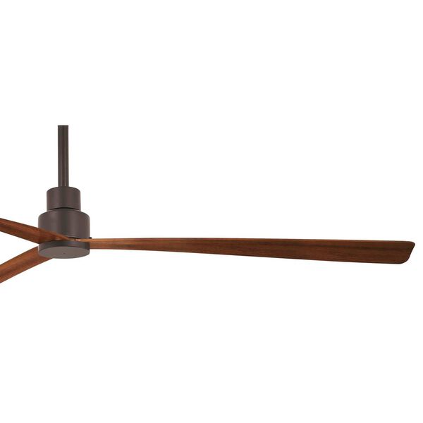 Simple Oil Rubbed Bronze 65-Inch Outdoor Ceiling Fan, image 2