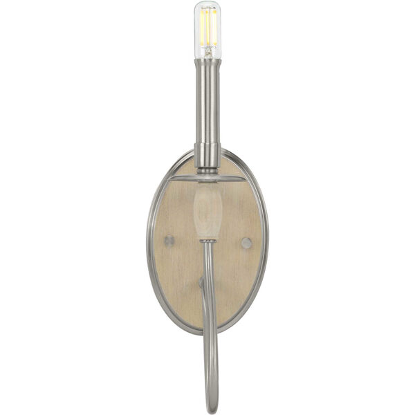 Durrell Brushed Nickel Five-Inch One-Light ADA Wall Sconce, image 7