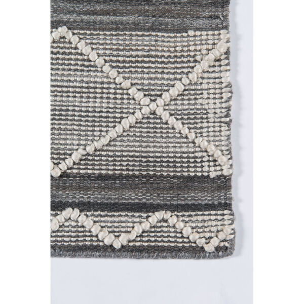 Hermosa Geometric Gray Rectangular: 8 Ft. 9 In. x 11 Ft. 9 In. Rug, image 4