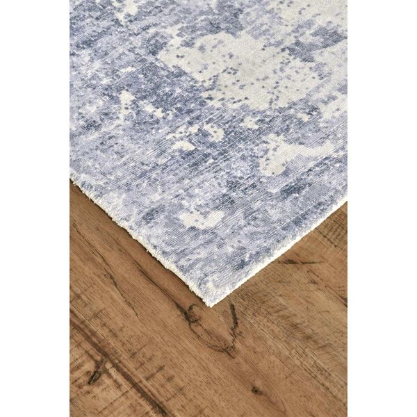 Emory Industrial Abstract Blue Gray Ivory Area Rug, image 3