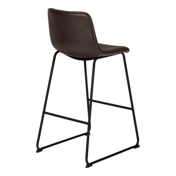 Brown and Black Standing Desk Office Chair, image 5