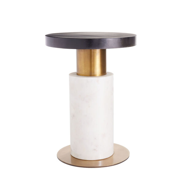 White Lindberg Accent Table, image 1