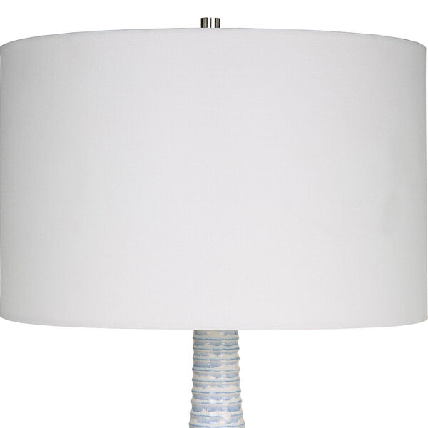 Clariot Soft Blue and White Table Lamp, image 5