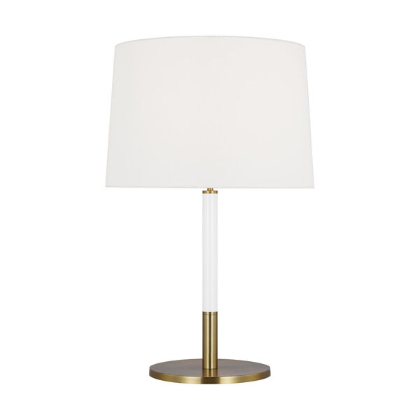 Monroe Burnished Brass LED Table Lamp, image 1