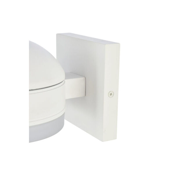Raine White 310 Lumens Eight-Light LED Outdoor Wall Sconce, image 5