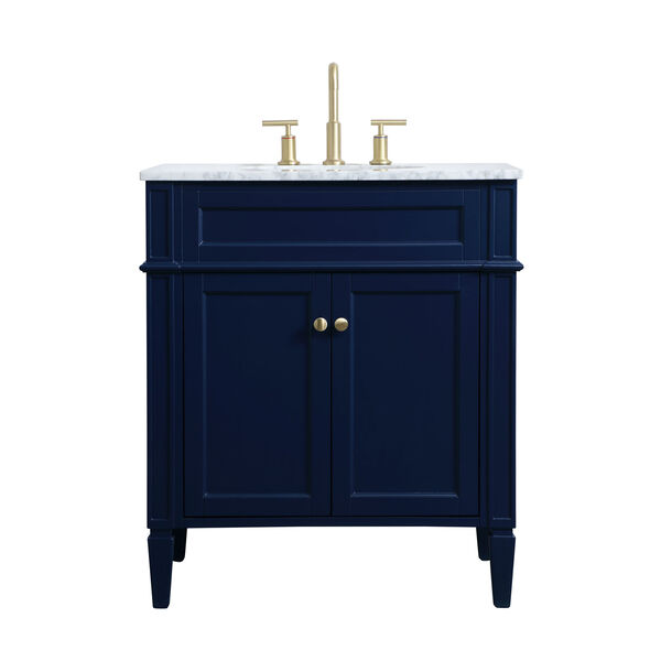 Williams Blue 30-Inch Vanity Sink Set, image 1