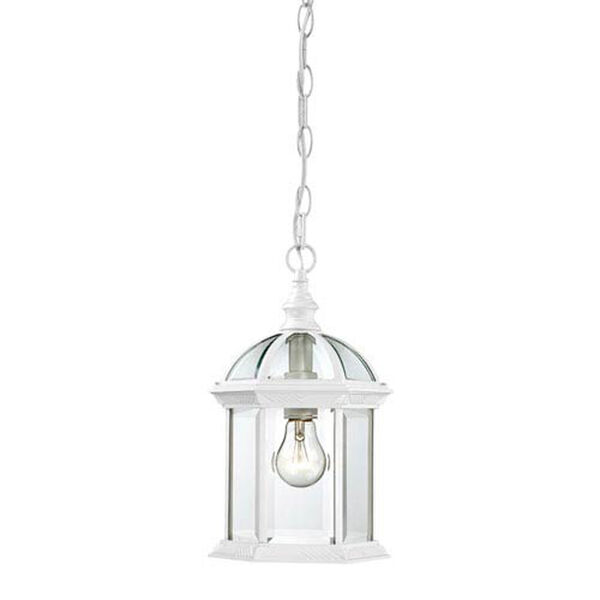 Webster White One-Light Outdoor Pendant, image 1