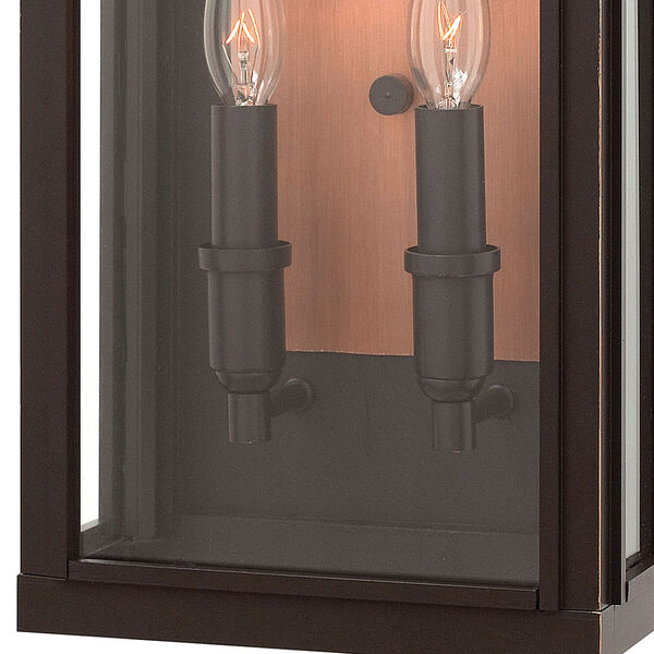 Sutcliffe Oil Rubbed Bronze Two-Light Outdoor Wall Sconce, image 2