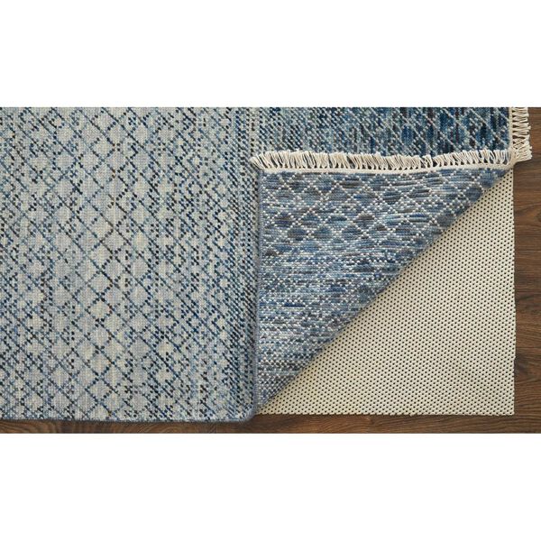 Branson Blue Ivory Rectangular 5 Ft. 6 In. x 8 Ft. 6 In. Area Rug, image 6
