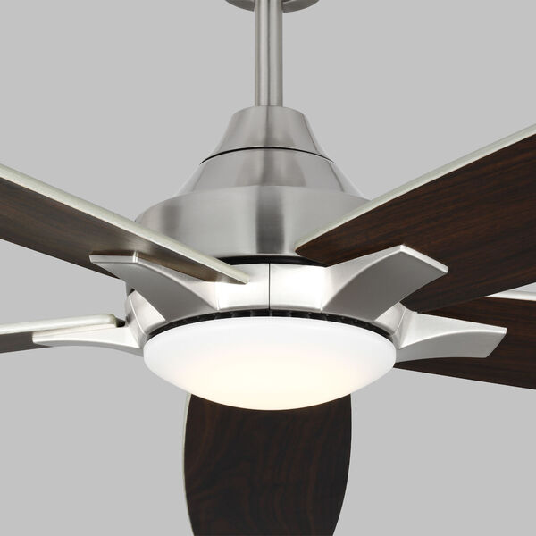 Lowden 60-Inch Indoor/Outdoor Integrated LED Ceiling Fan with Light Kit, Remote Control and Reversible Motor, image 6